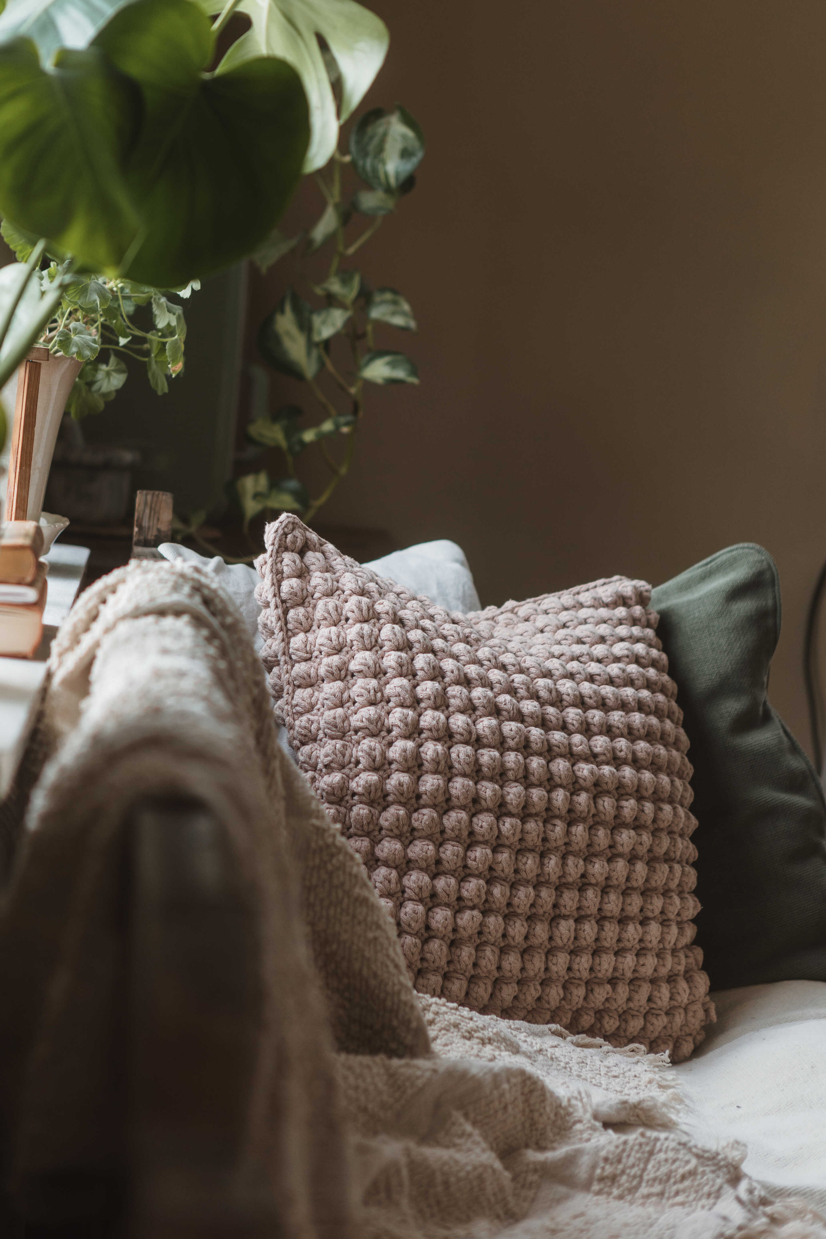 Kuddfodral i bubblor "Elsa"