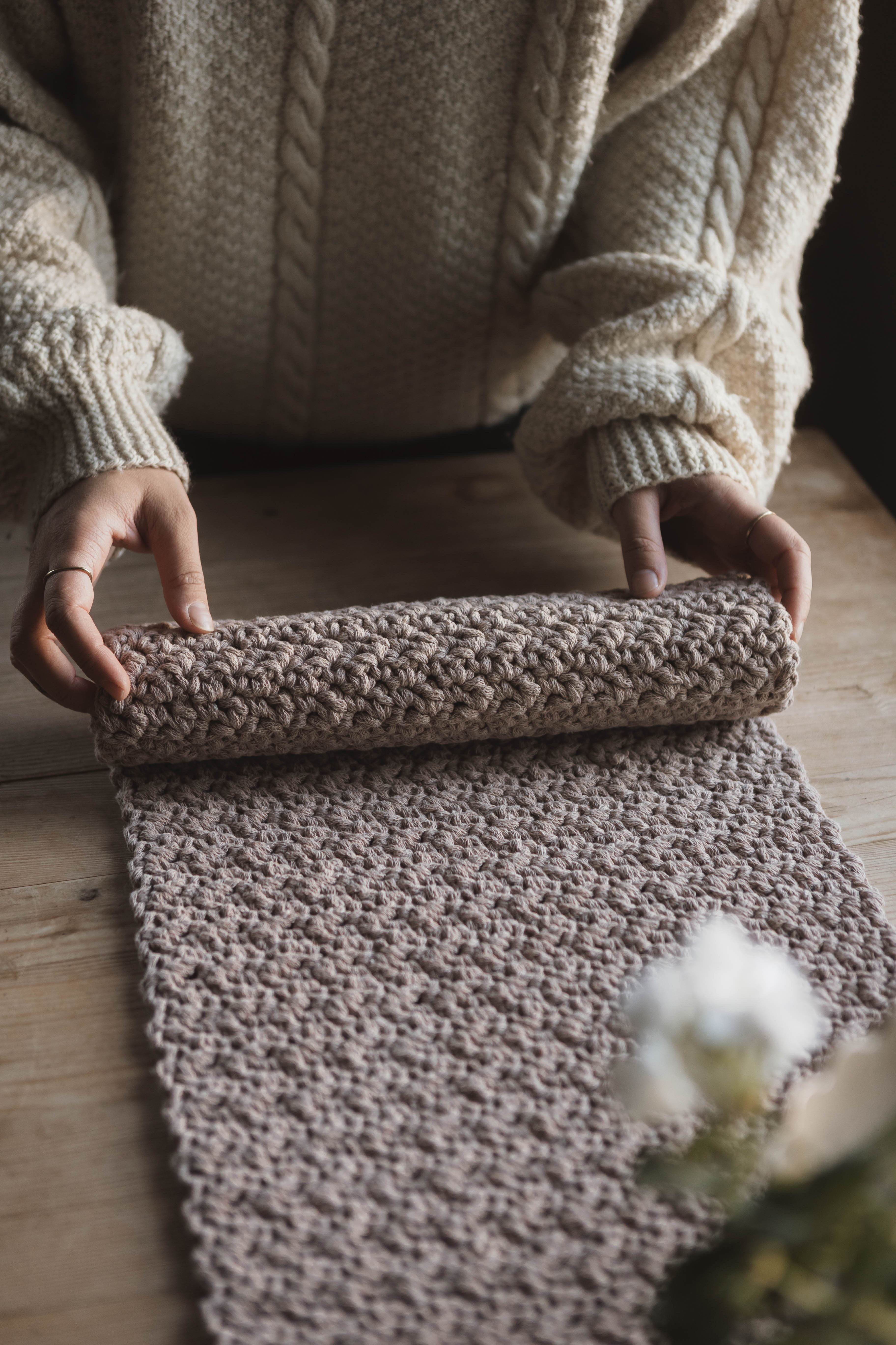 Virkad löpare "Viola"