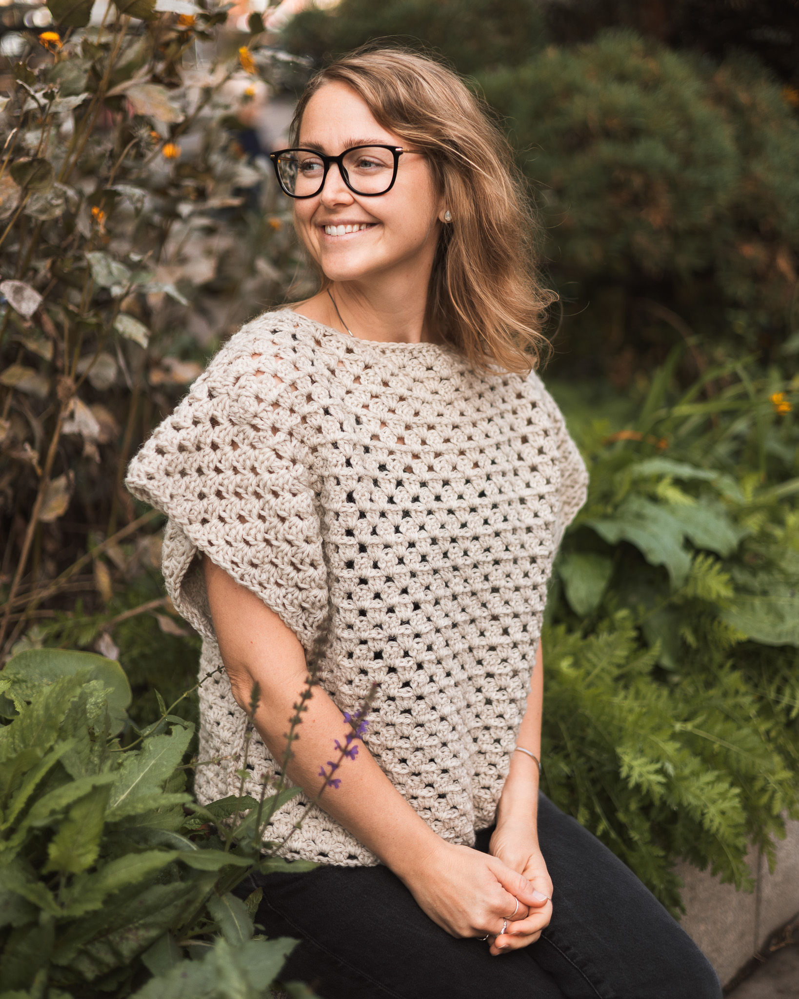 Crochet sweater “Livia”