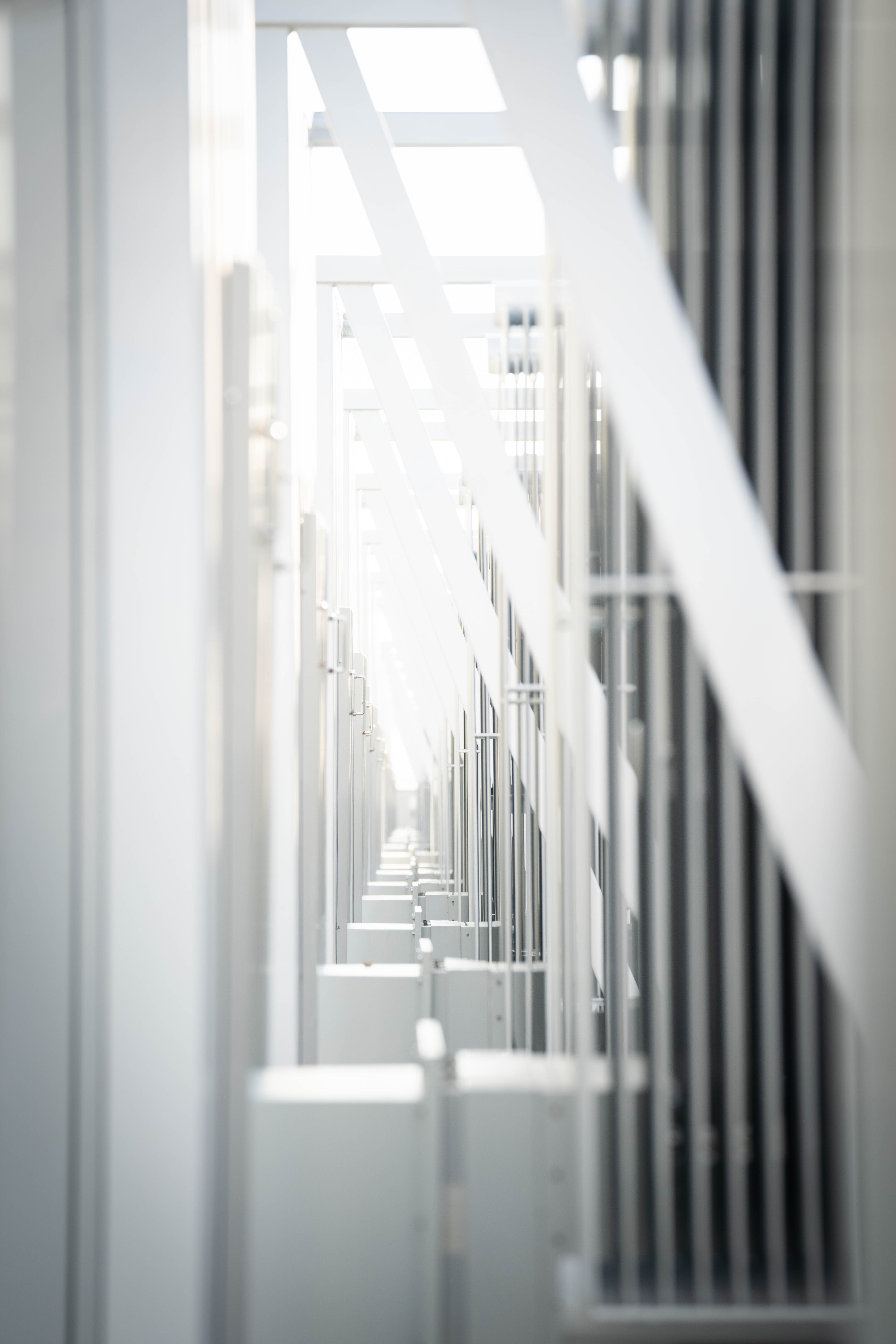 battery modules inside a container at one of Jupiter Power’s projects in Texas.