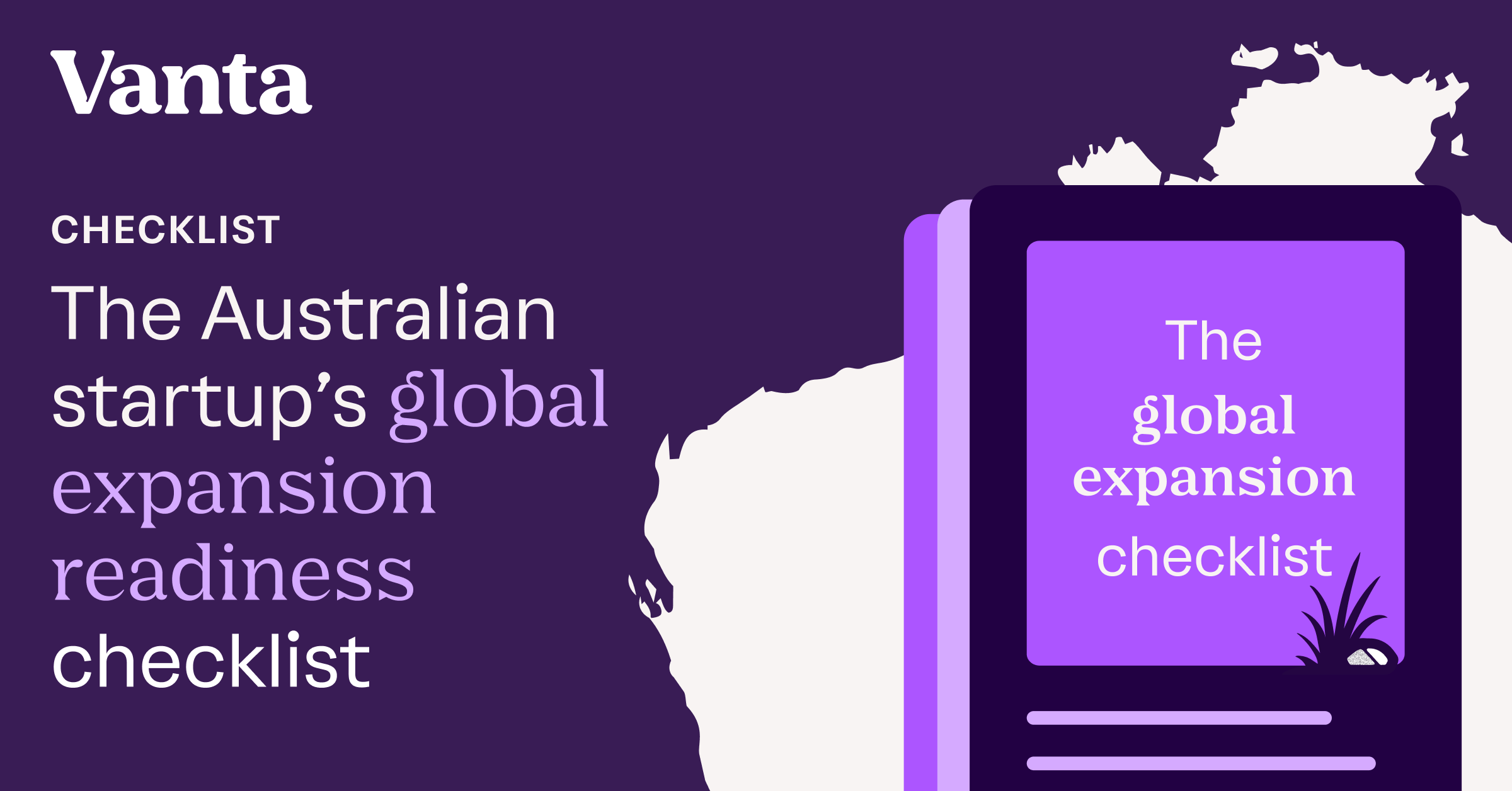 Australian startup’s global expansion checklist cover image