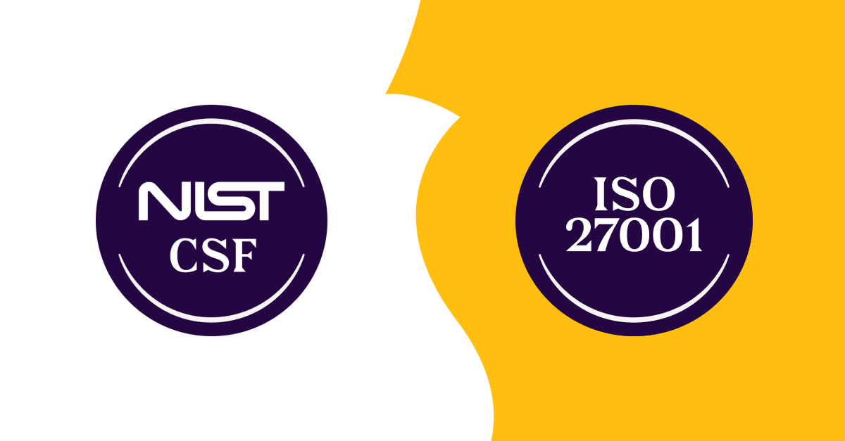 Two logos with the words nst and iso.
