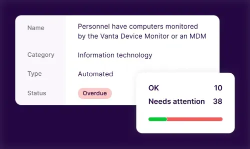 Vanta Personnel & Access Product UI graphic