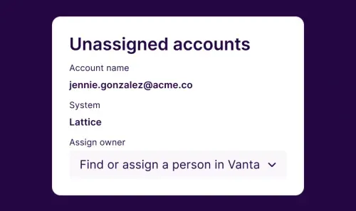Vanta Personnel & Access Product UI graphic