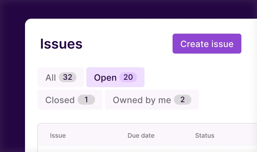 Vanta Audit Product UI graphic