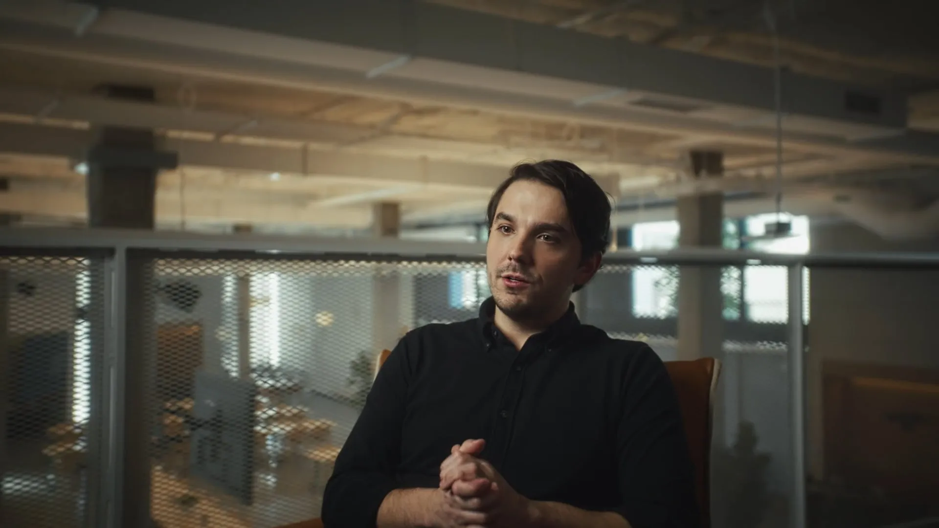Nick Hardy from Samsara in office