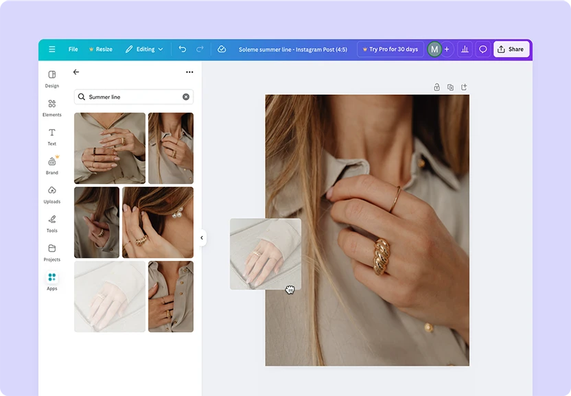 Embed assets effortlessly across all channels