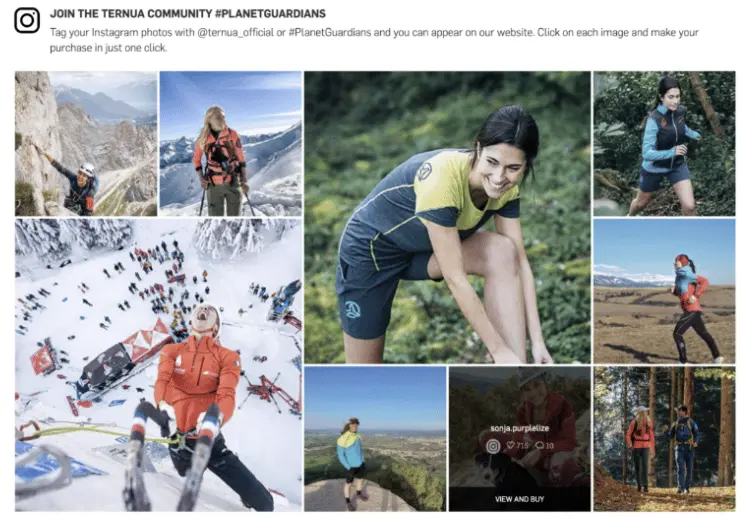 UGC content examples