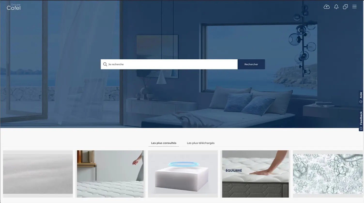 Groupe Cofel Mediacenter Startseite
