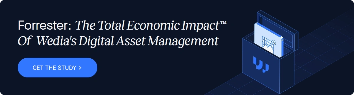 Forrester: The Total Economic Impact™ Of Wedia's Digital Asset