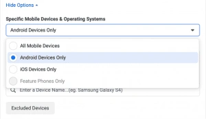 publicités Facebook