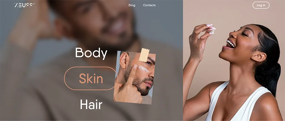 Screenshot from Zeuss.com