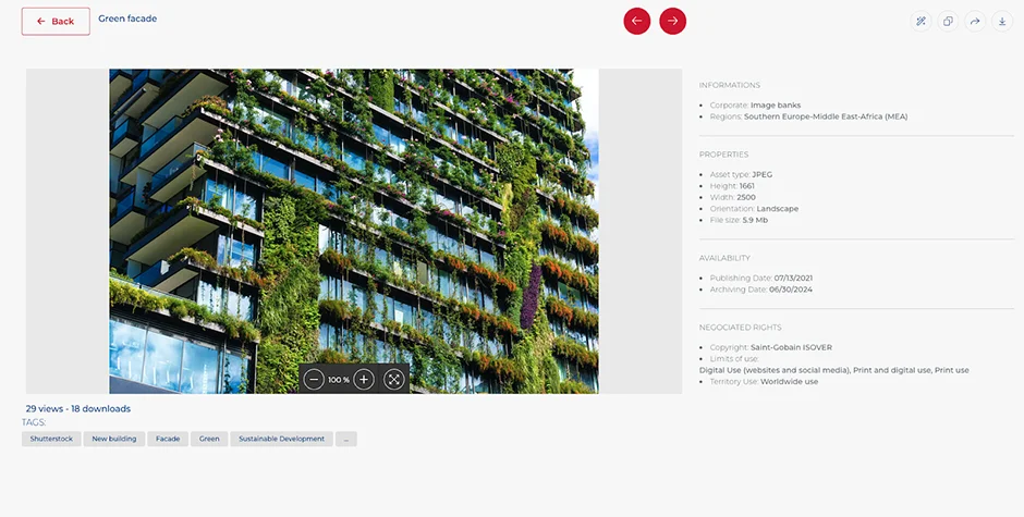 Saint-Gobain-Mediathek