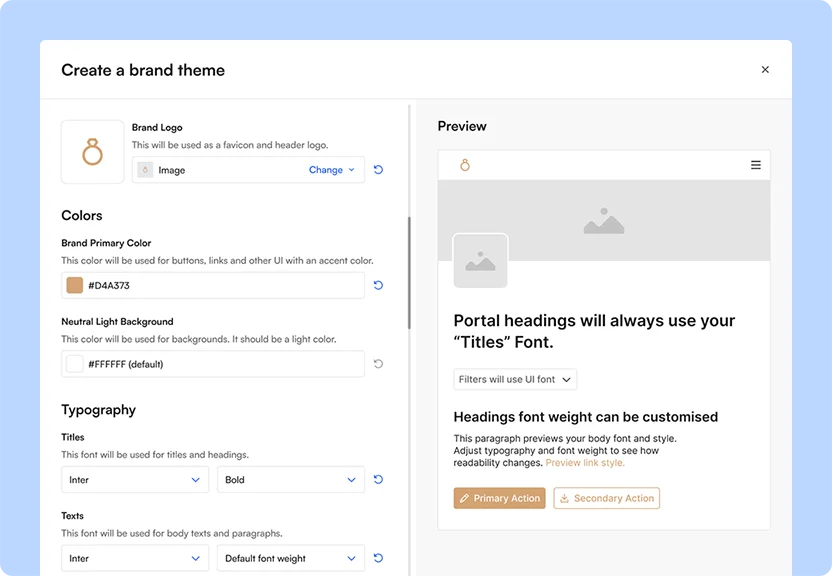 Préservez l'identité de votre marque sur tous les portails