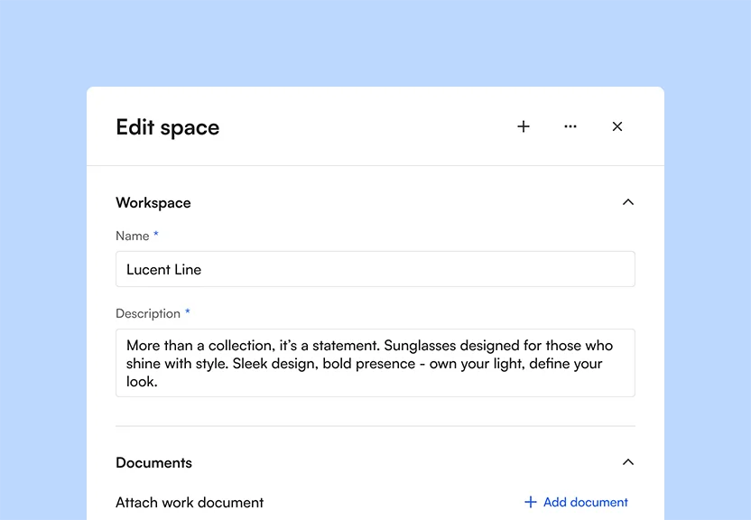 Plan campaigns directly in Lyvio