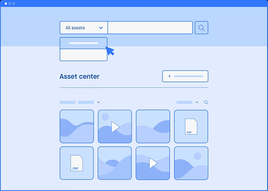 Schnittstelle für Digital Asset Management