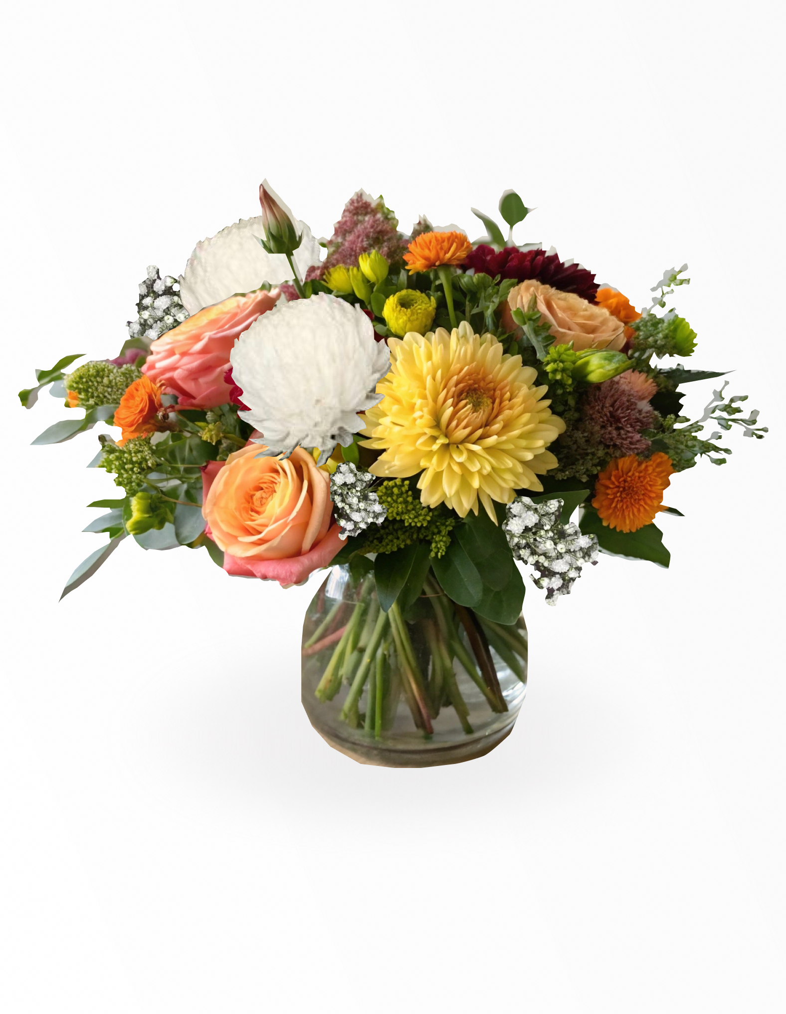 Double Daily Posy + Vase