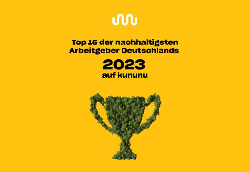 Decadis gehört zur Top 15 der nachhaltigsten Arbeitgeber in Deutschland