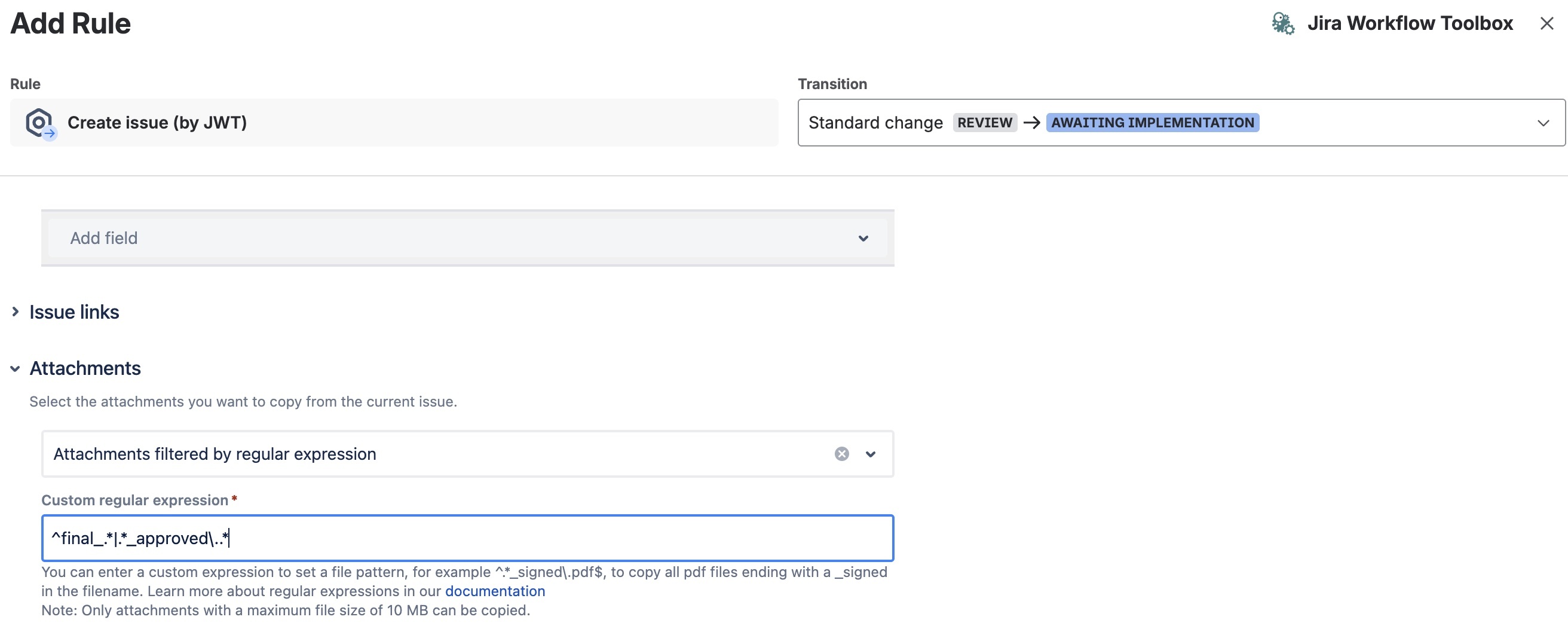 Add Rules to your Jira Workflows with JWT