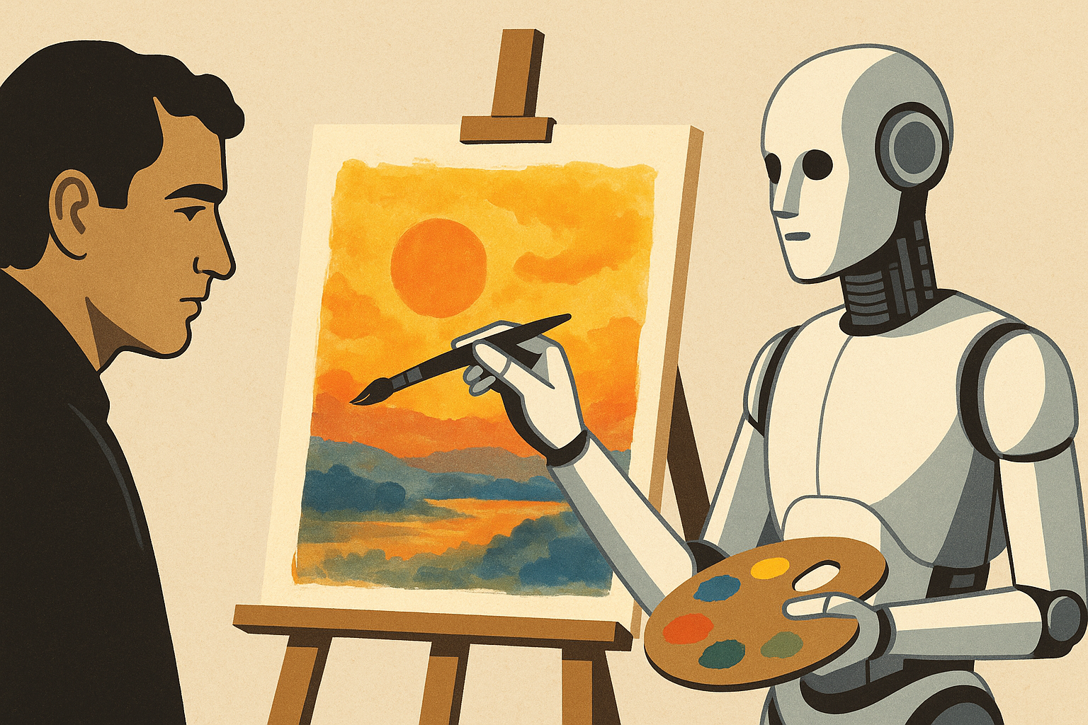 Kan AI échte kunst maken – of slechts een slimme imitatie?
