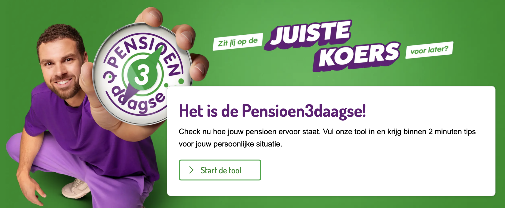 Pensioen3daagse 2025: het moment om stil te staan bij je toekomst