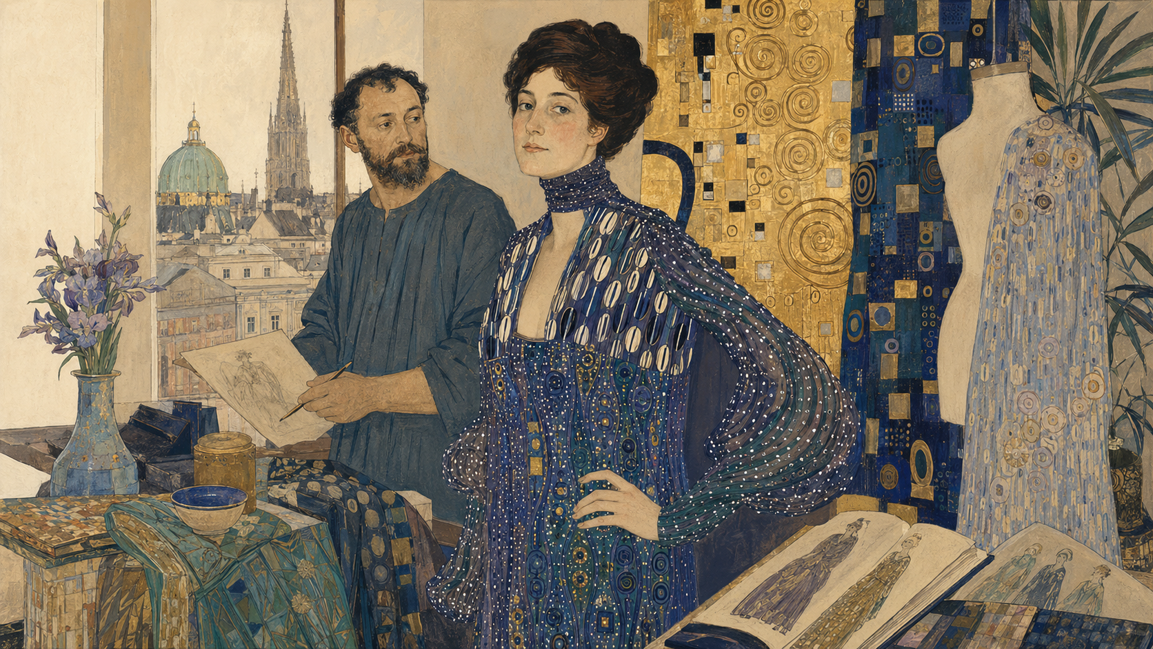 Mode is nooit zomaar mode: het verhaal van Emilie Flöge, Gustav Klimt en de geboorte van het moderne merk