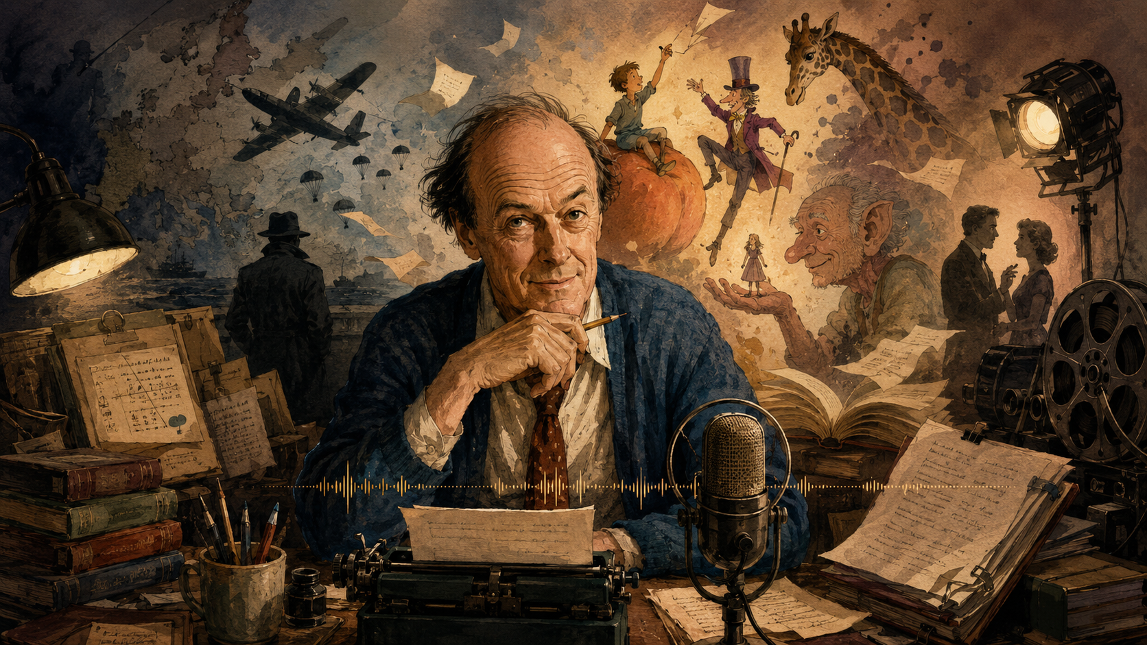 De geheime wereld achter Roald Dahl: schrijver, spion en controversieel genie
