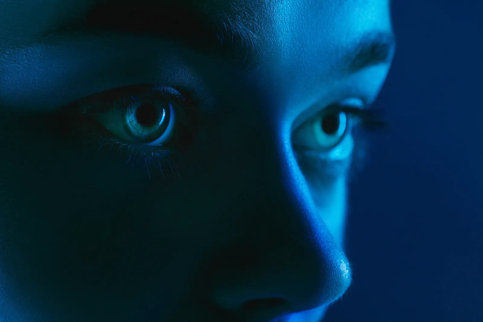 Close-up portrait representing focused recruitment insight