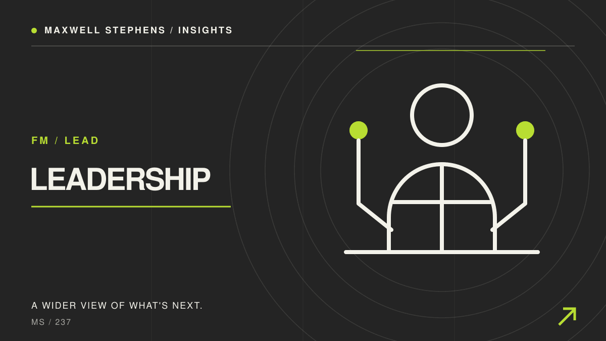 What Does Strong FM Leadership Look Like?