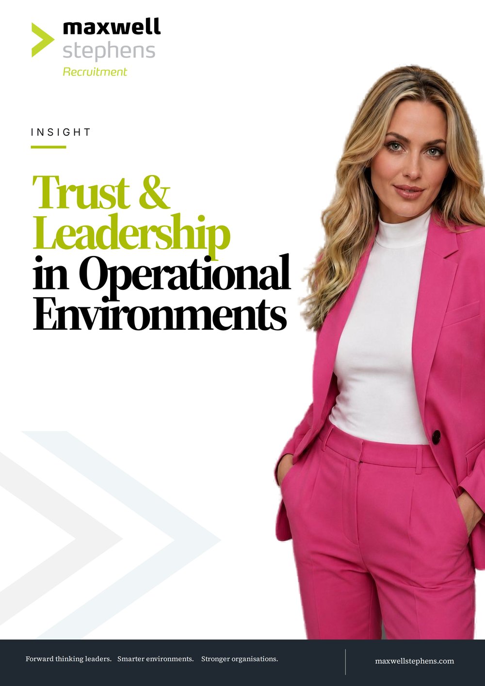 Trust and Leadership in Operational Environments guide cover
