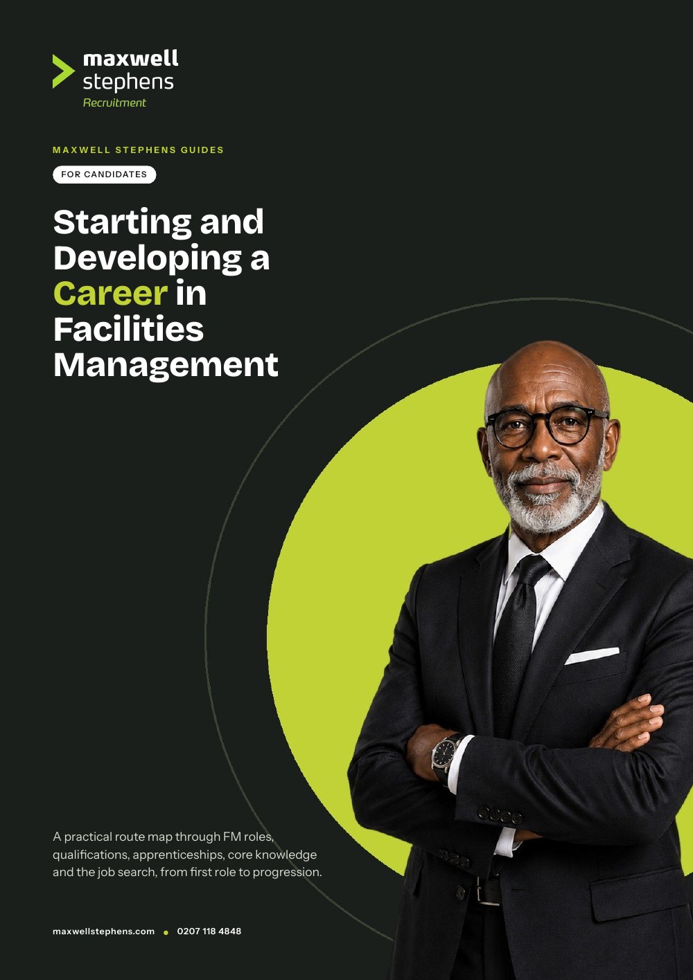 Cover of Starting and Developing a Career in Facilities Management, a Maxwell Stephens Guide