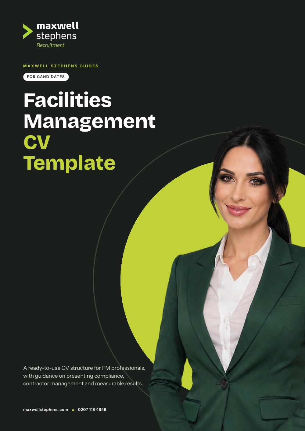 Facilities Management CV Template