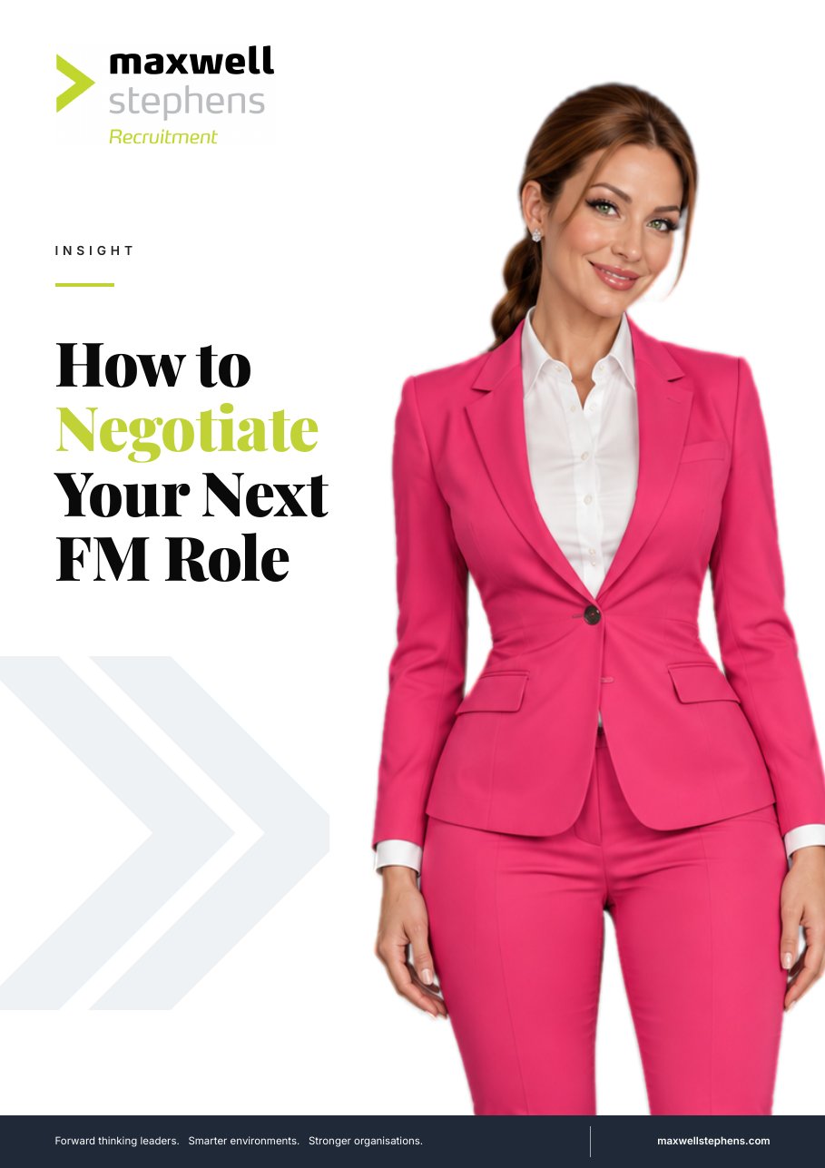 How to Negotiate Your Next FM Role guide cover