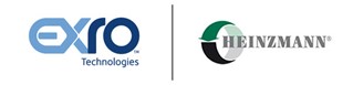 Exro Technologies and Heinzmann GMBH Logos