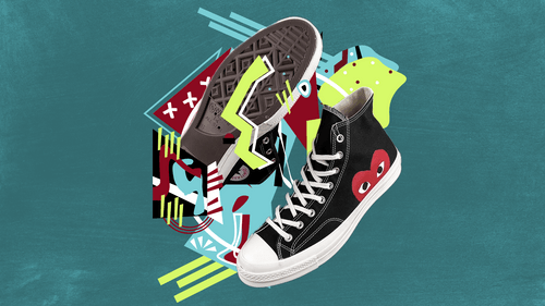 SHUE converse social media graphic