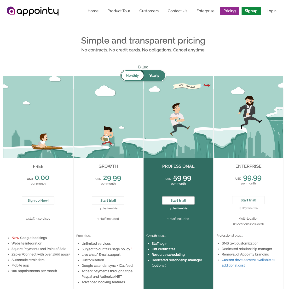 Appointy Pricing | Chili Piper Alternative