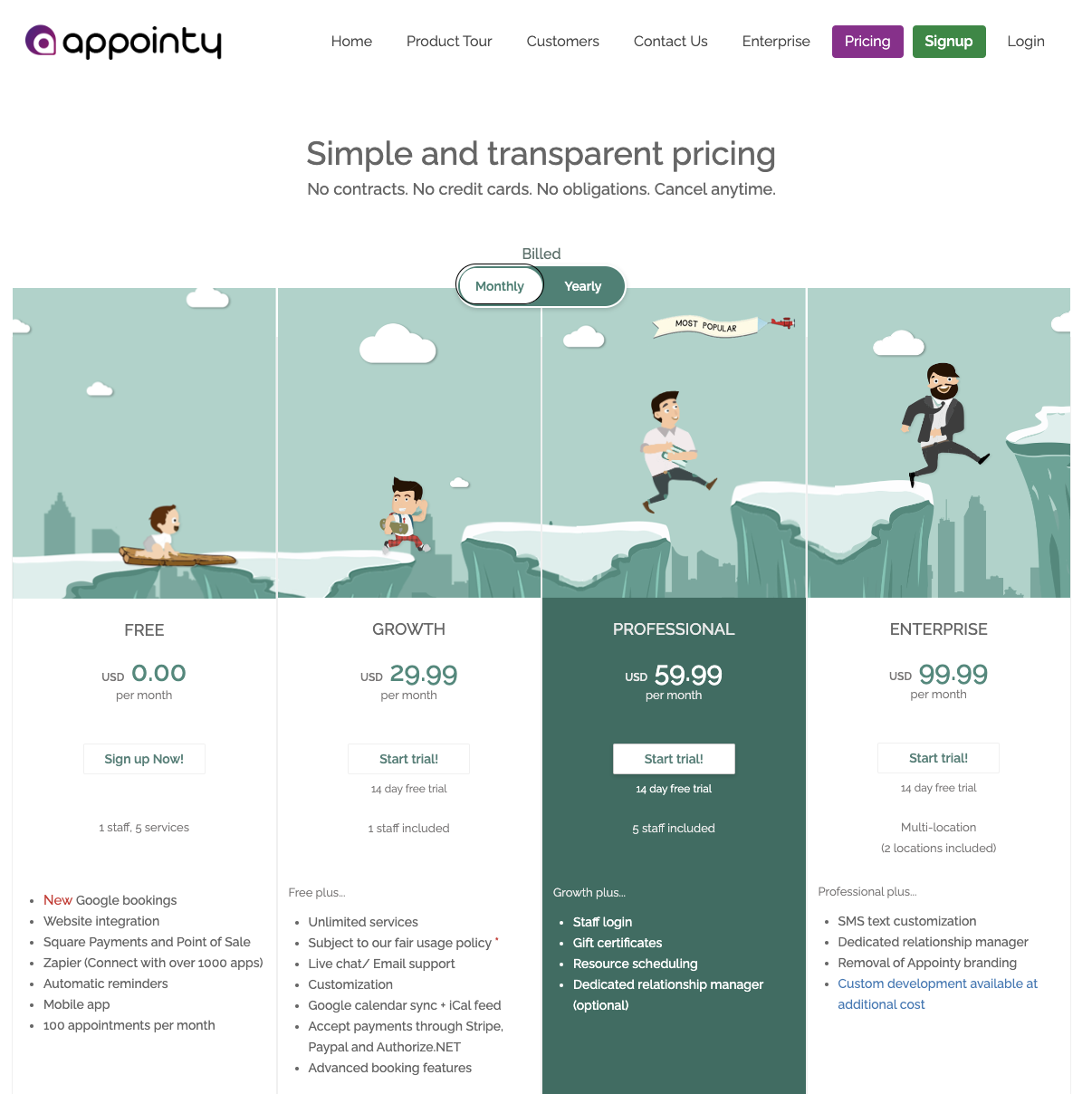 Appointy Pricing | Chili Piper Alternative