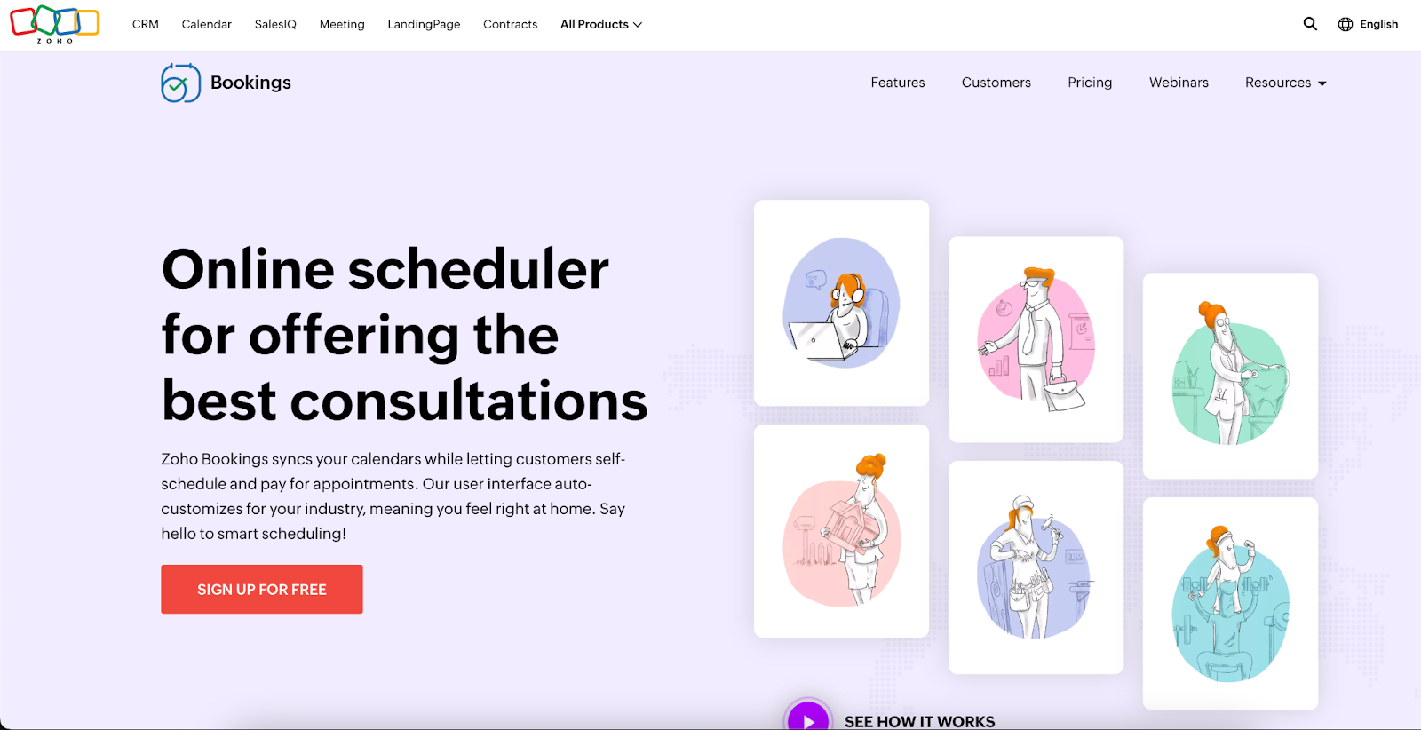Zoho Bookings | CalendlyAlternative