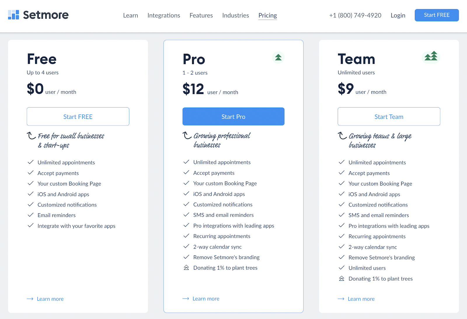 Setmore | Calendly Alternative