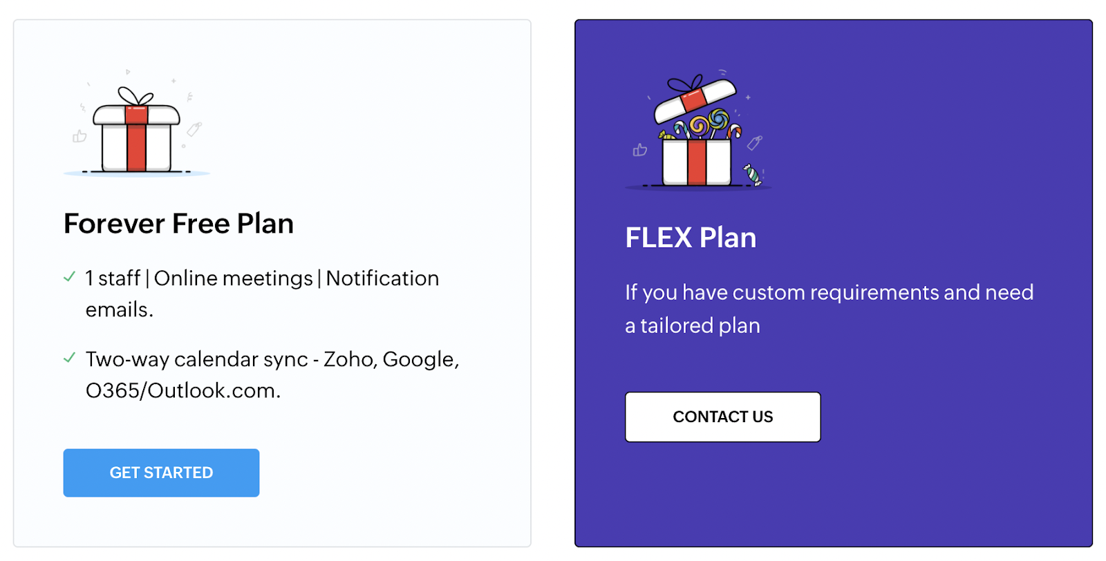 Zoho Bookings Pricing Plans | Chili Piper Alternative