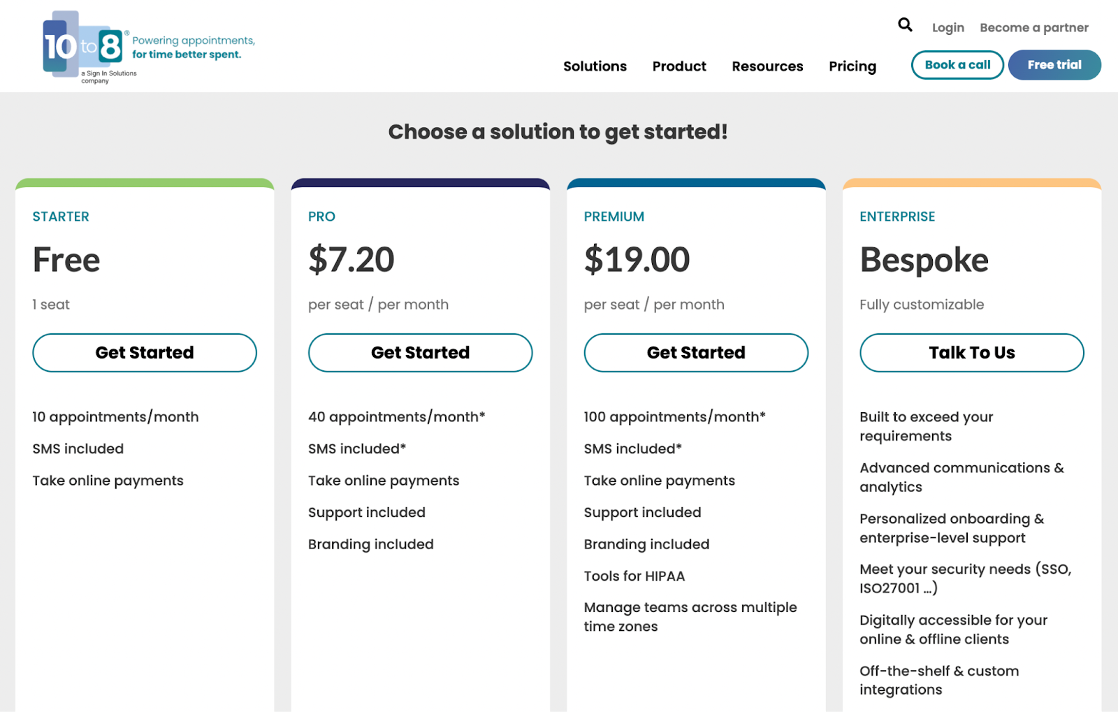 10to8 | Calendly Alternative