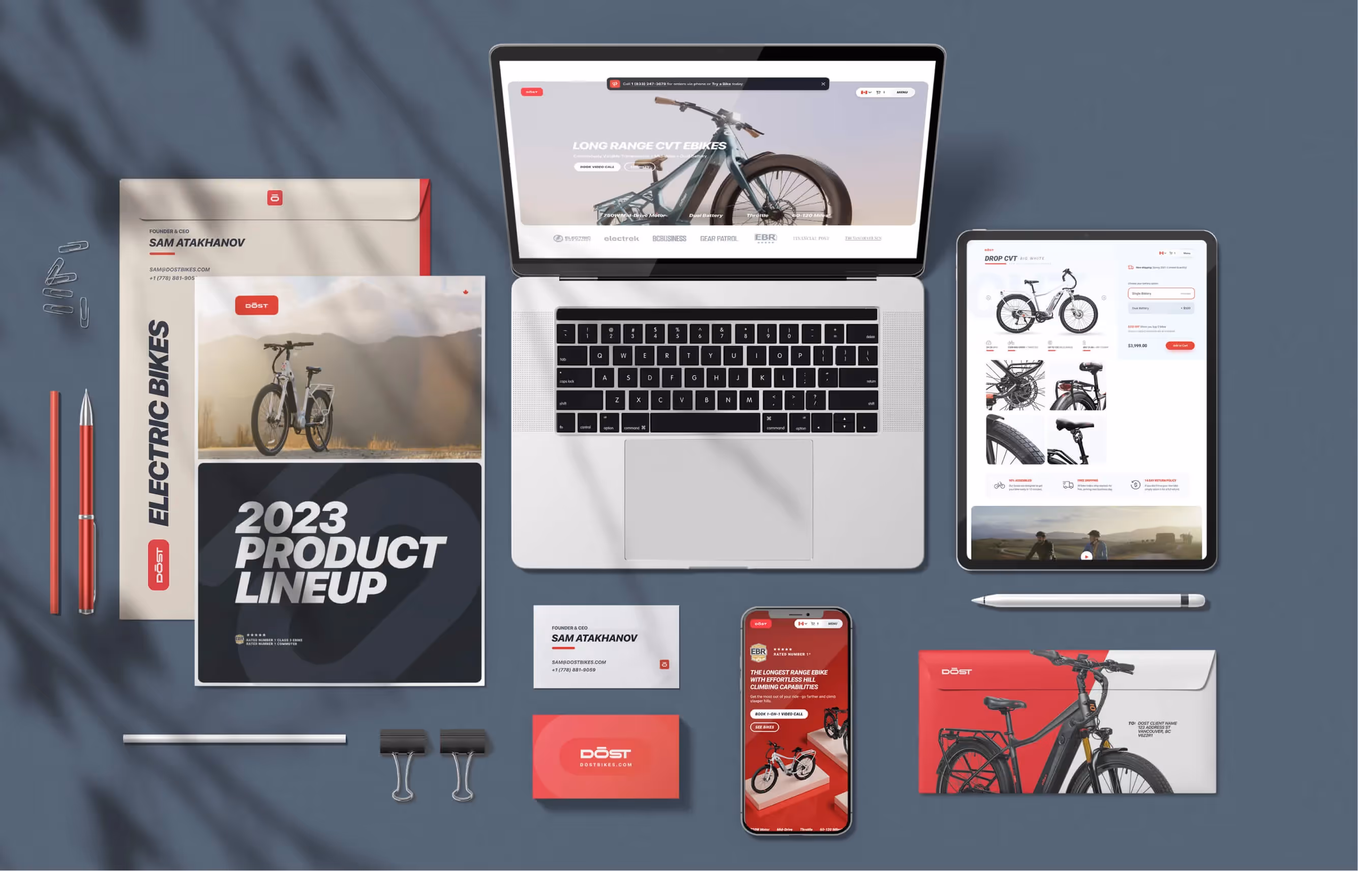 Identity, Concept, Brand Assets, Stationery.