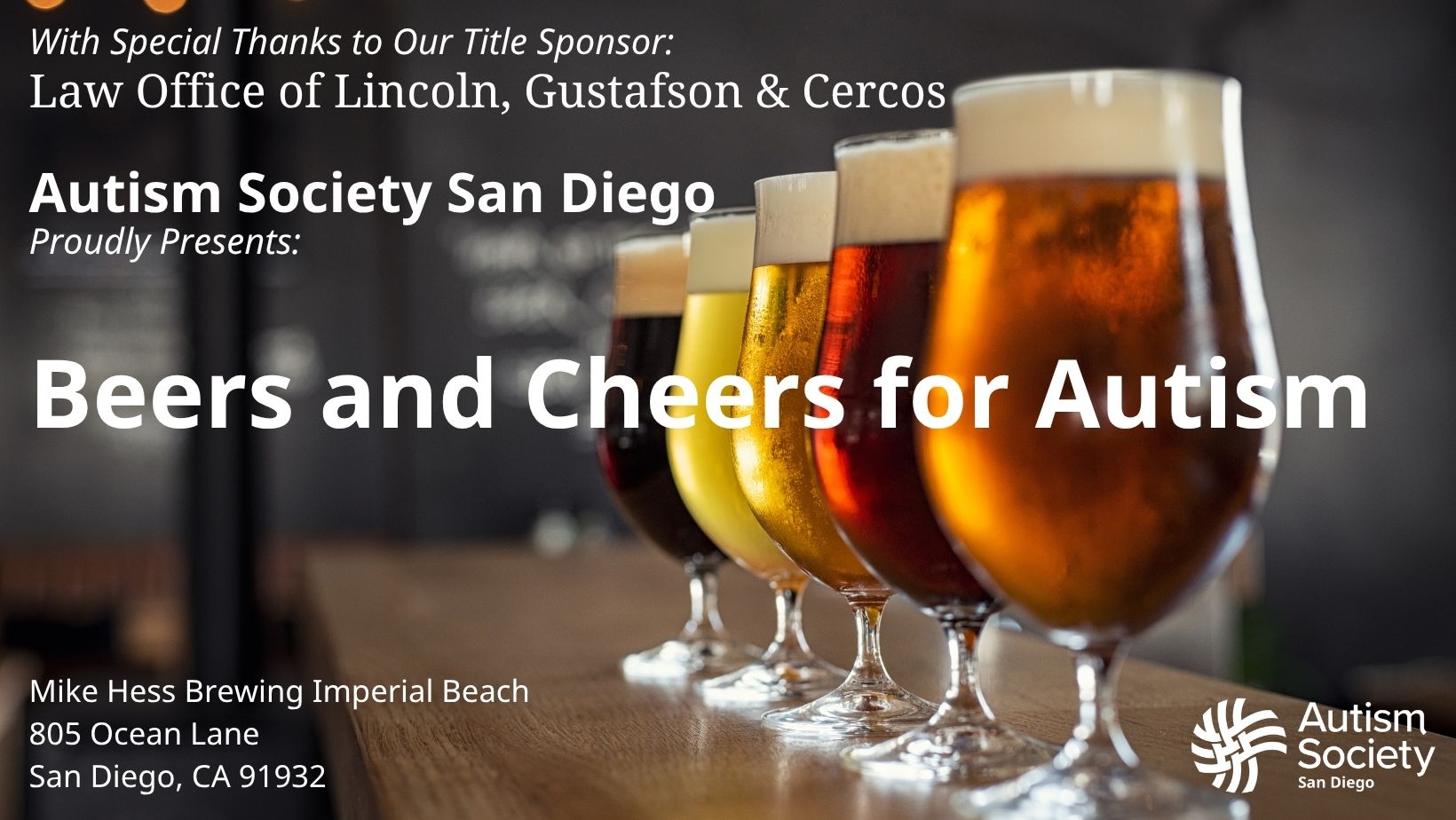 Beers and Cheers for Autism