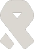 White awareness ribbon symbol on transparent background.