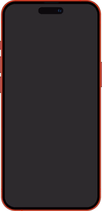 Red iphone graphic
