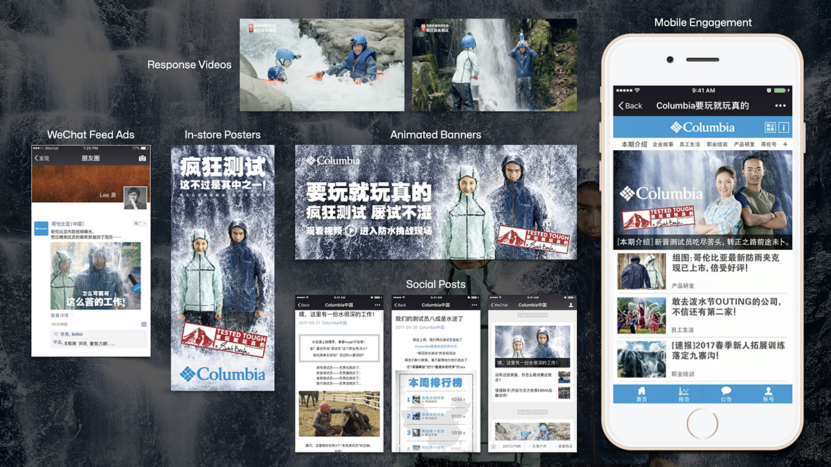 Tested Tough campaign assets