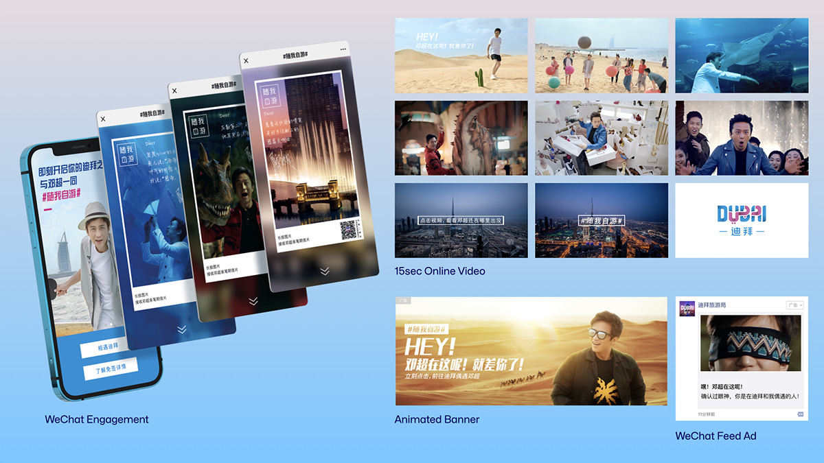 Visit Dubai phase 2 campaign assets