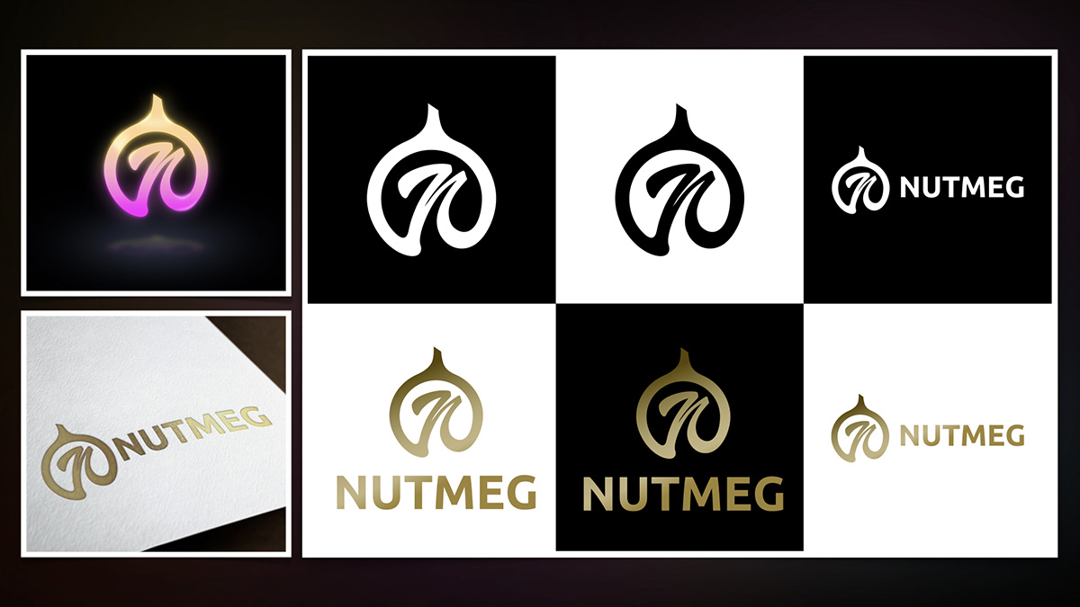 Nutmeg Exchange logo design
