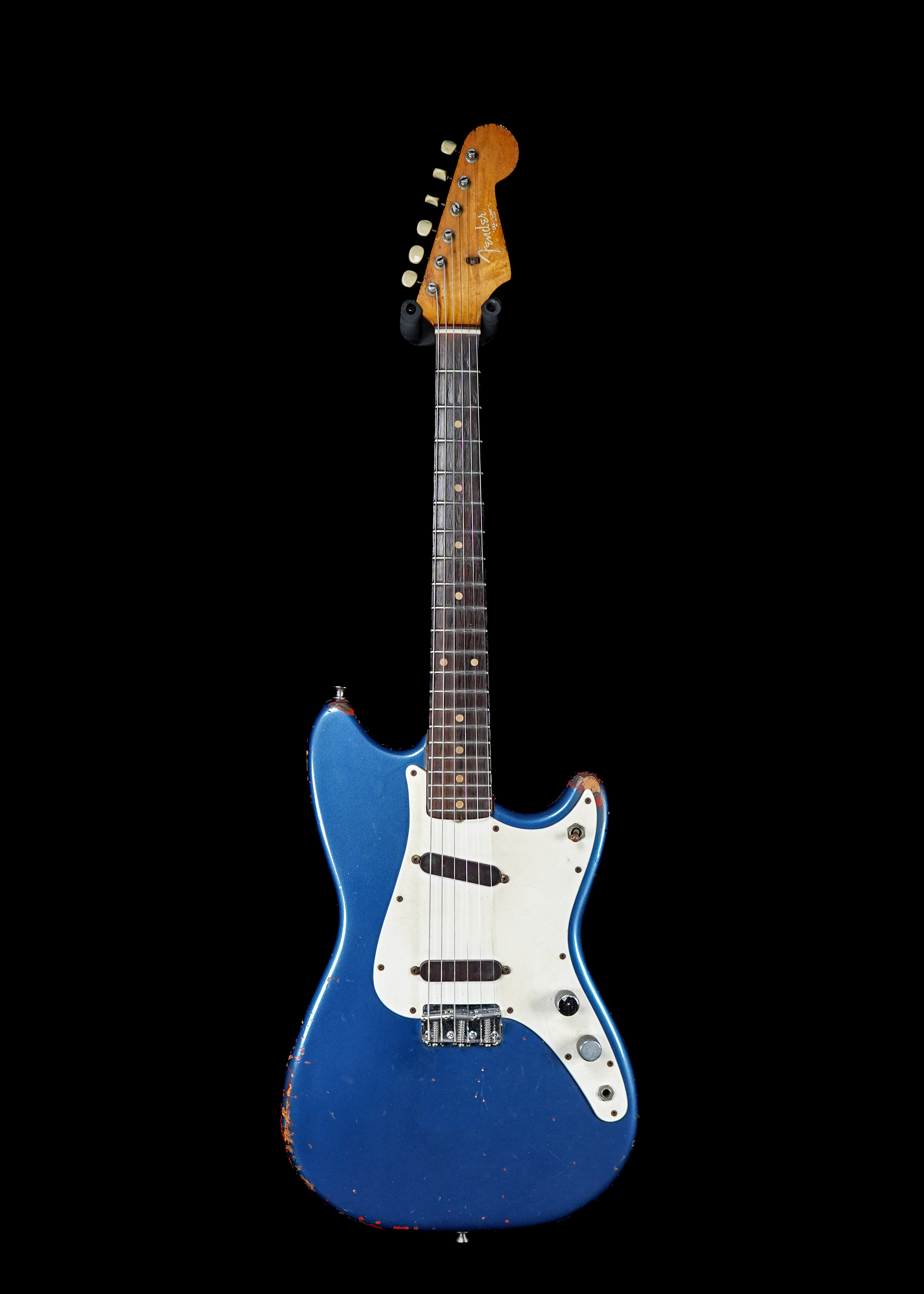 a professional 1963 Fender Duo Sonic Lake Placid Blue by Tone Brothers, the best place to sell my vintage guitar
