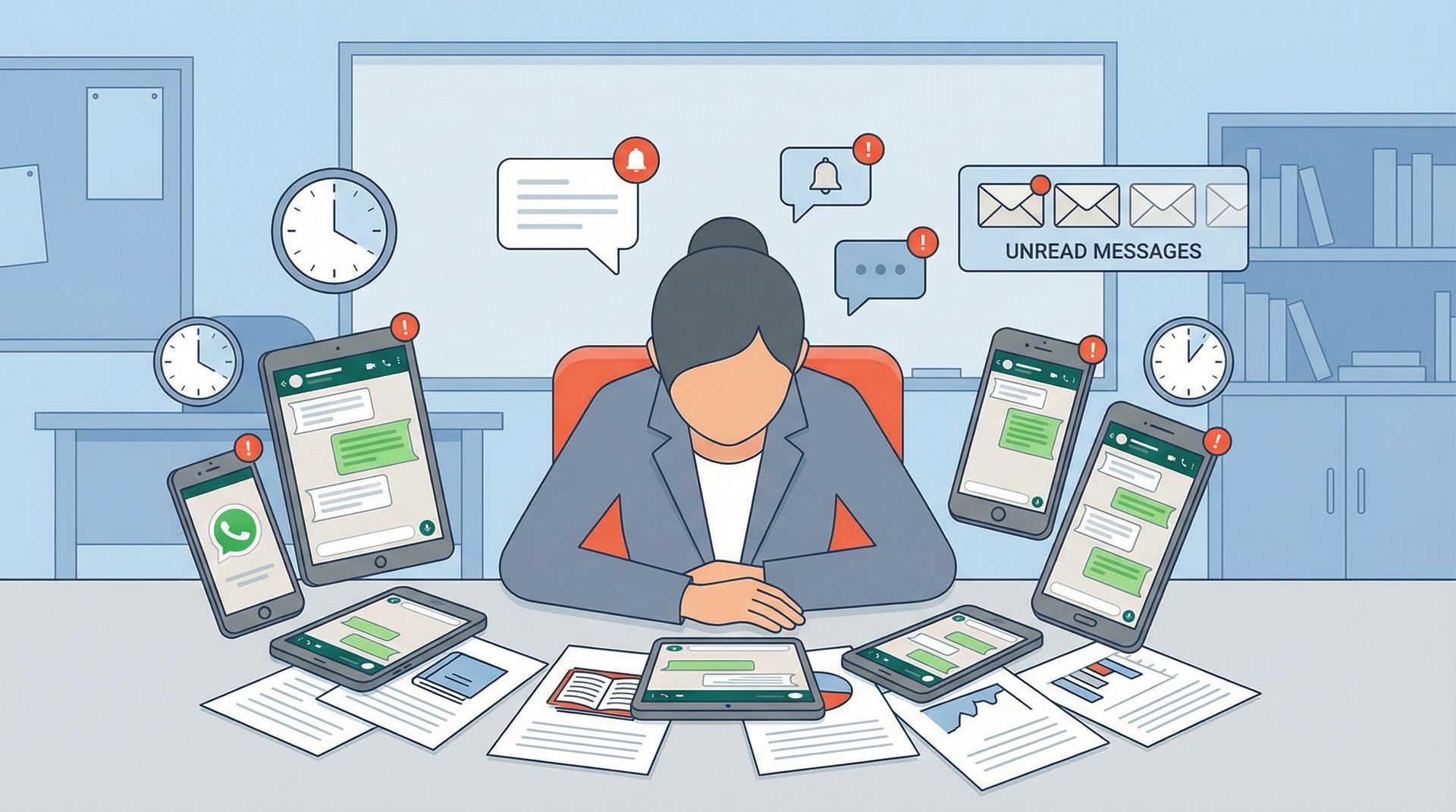 Communication challenges with multiple devices and messages